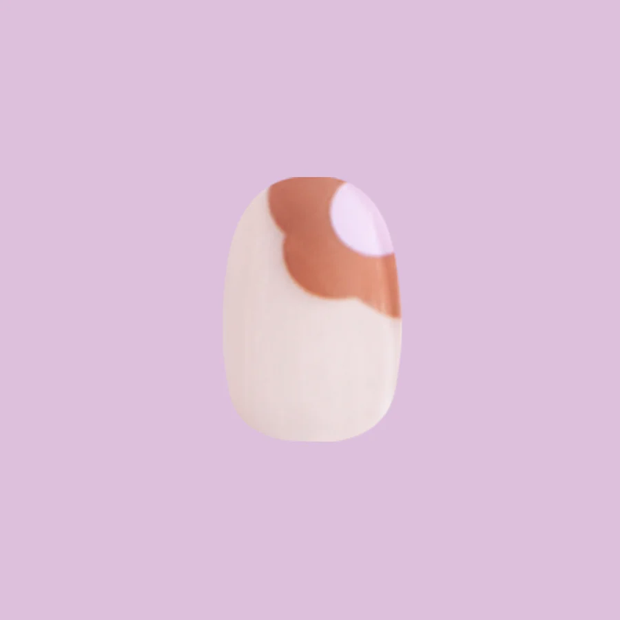 Big Fall Blooms - Press-On | Extra Short | Round - Image 2