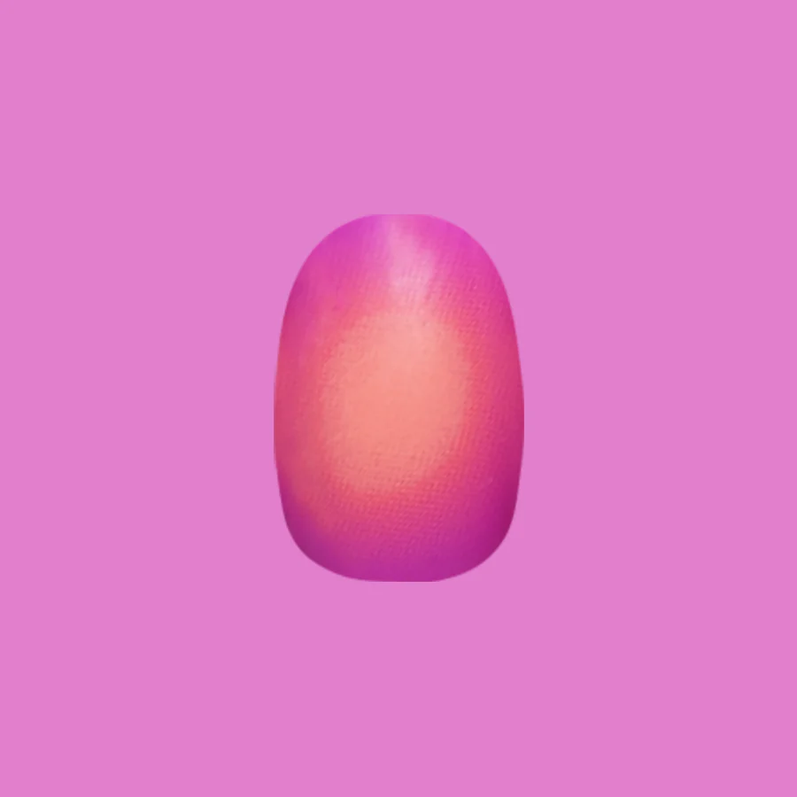 Grape Aura - Press-On | Short | Round - Image 2