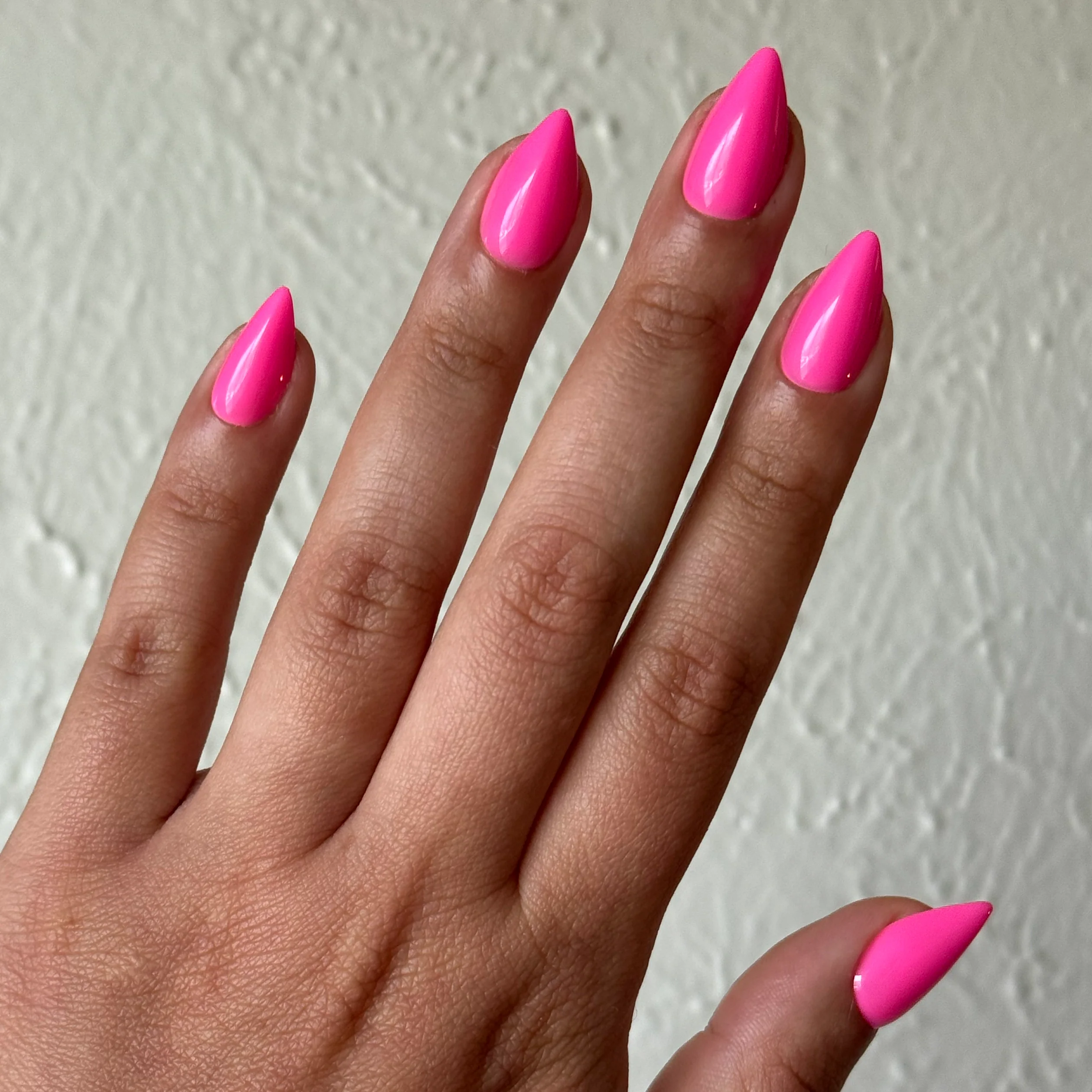 Neon Flamingo - Press-On | Medium | Stiletto - Image 5