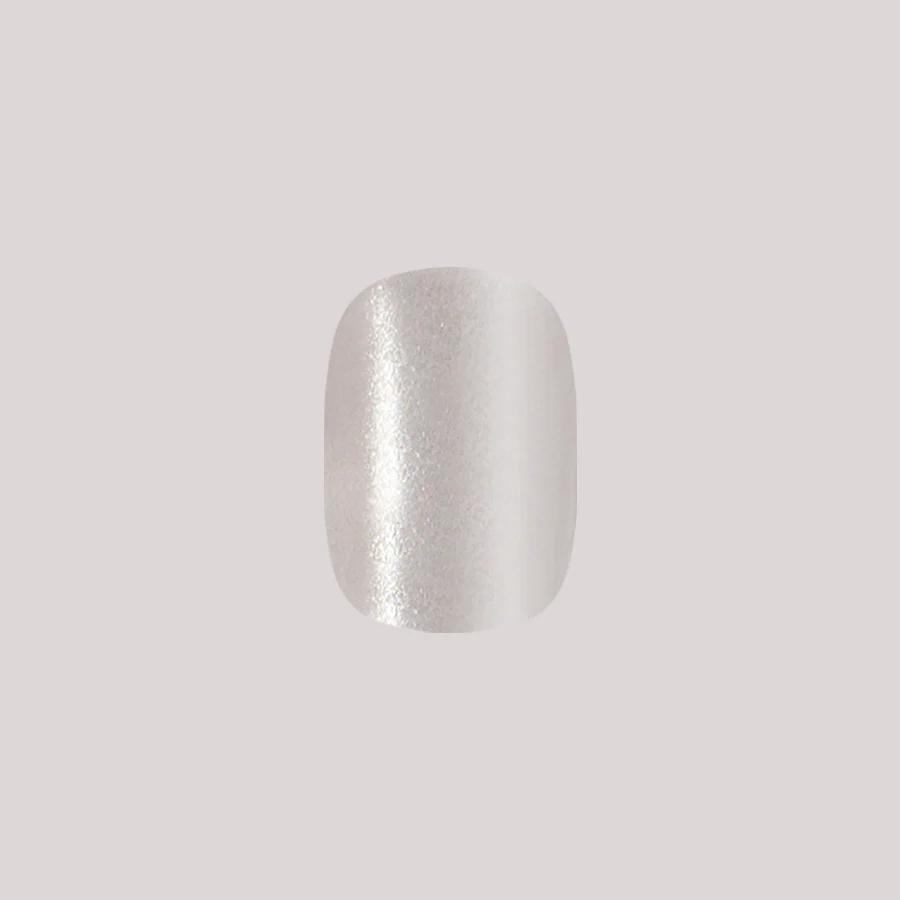Cream Velvet - Press-On | Short | Squoval - Image 2