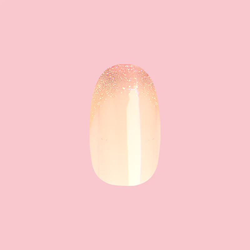 Party Glitter French - Press On | Medium | Oval - Image 2