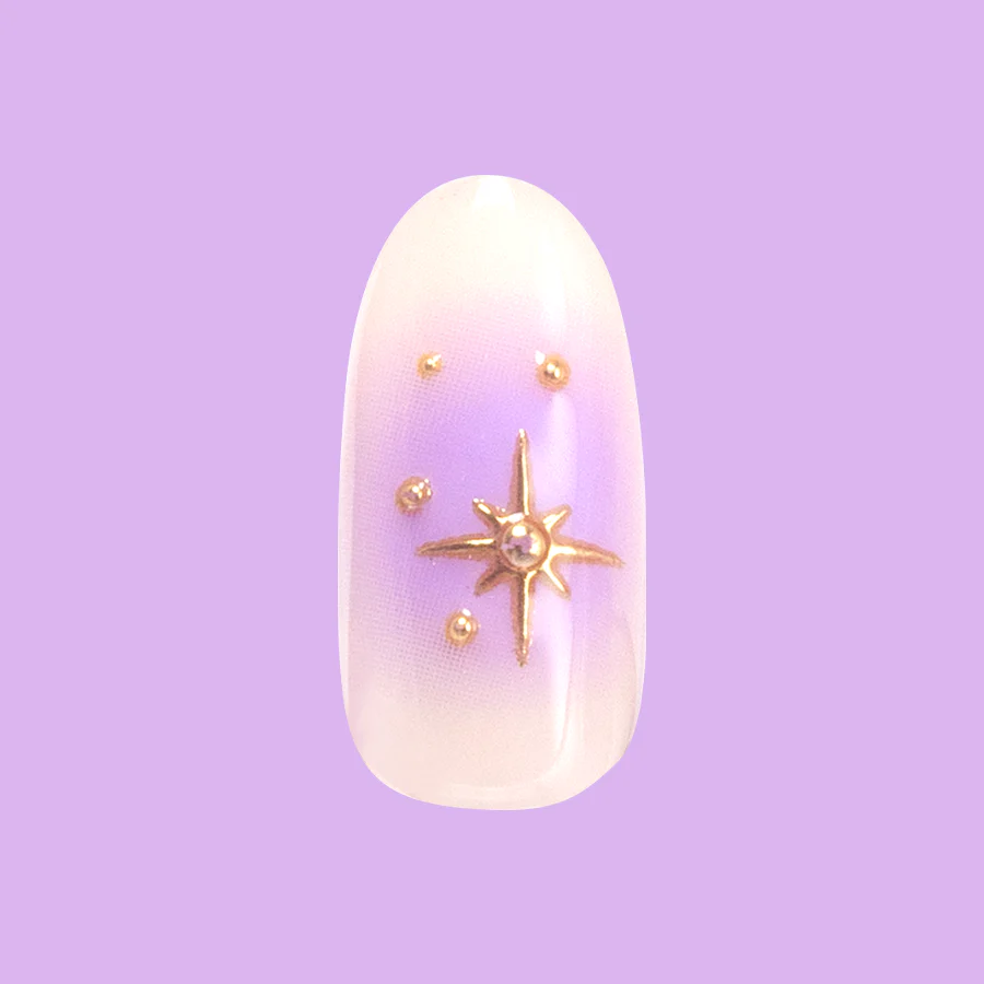 Sparkle Aura Mixed Pack - Press-On | Medium | Oval - Image 2