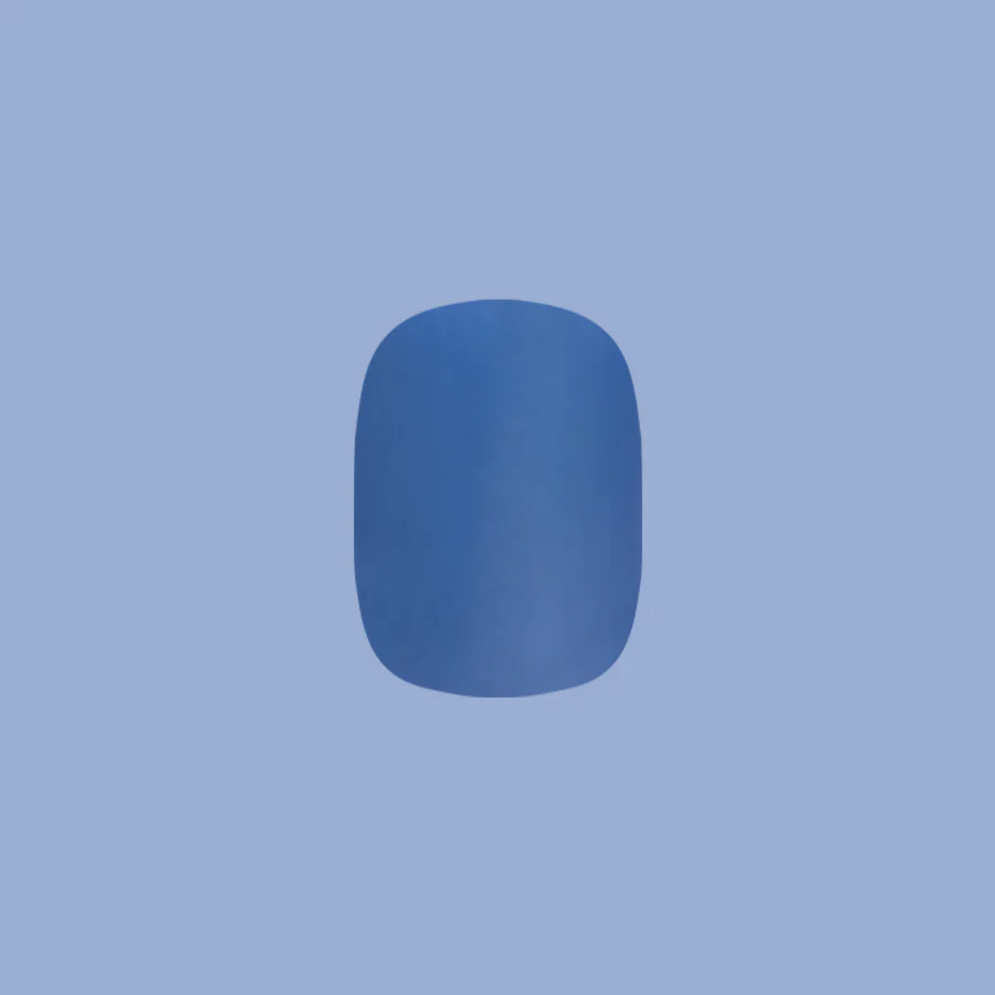 Summer Blue - Press-On | Extra Extra Short | Squoval - Image 2